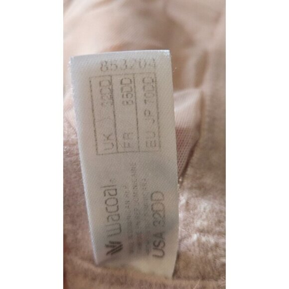 Wacoal Bra Perfectionist Contour Demi Seamless Underwire 853204 beige size 32DD - Picture 5 of 6